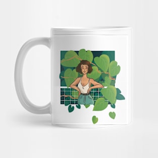 Girl in the Garden Mug